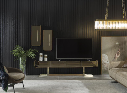 Sideboard Cabinet Wall Living Room tv Furniture Wall Unit Media rtv Living